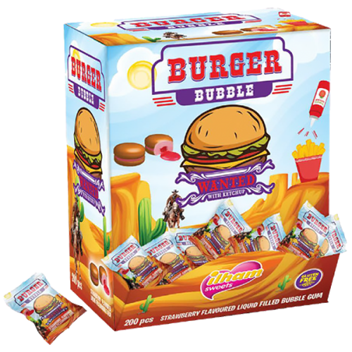 Burger Bubble Gum