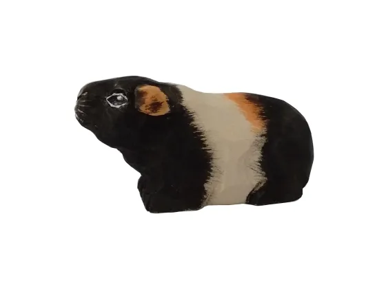 Marsvin - dyrefigur i tre