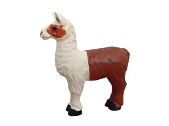 Lama - dyrefigur i tre