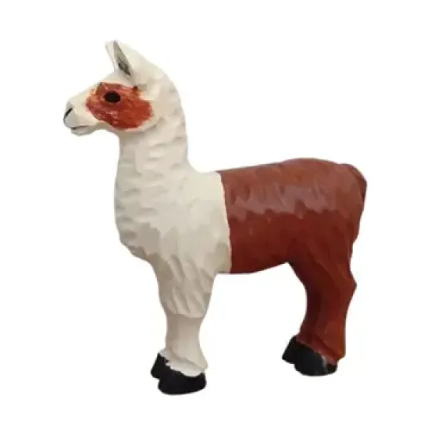Lama - dyrefigur i tre