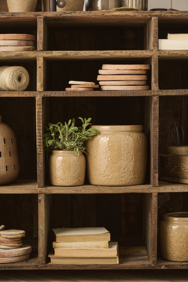 Terrakotta Potte S med kant - Image 2