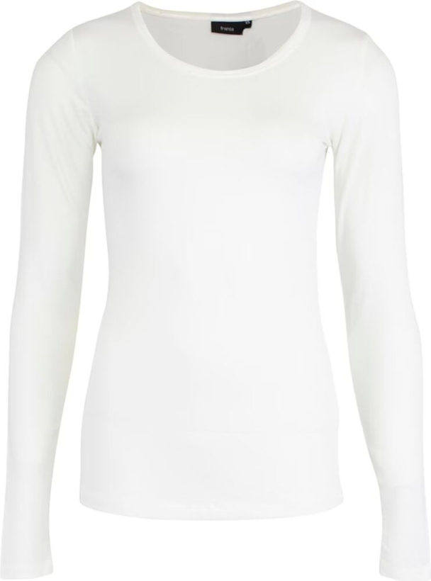 FRKasic langermet t-shirt, hvit - Image 2