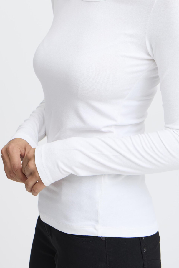 FRKasic langermet t-shirt, hvit - Image 10