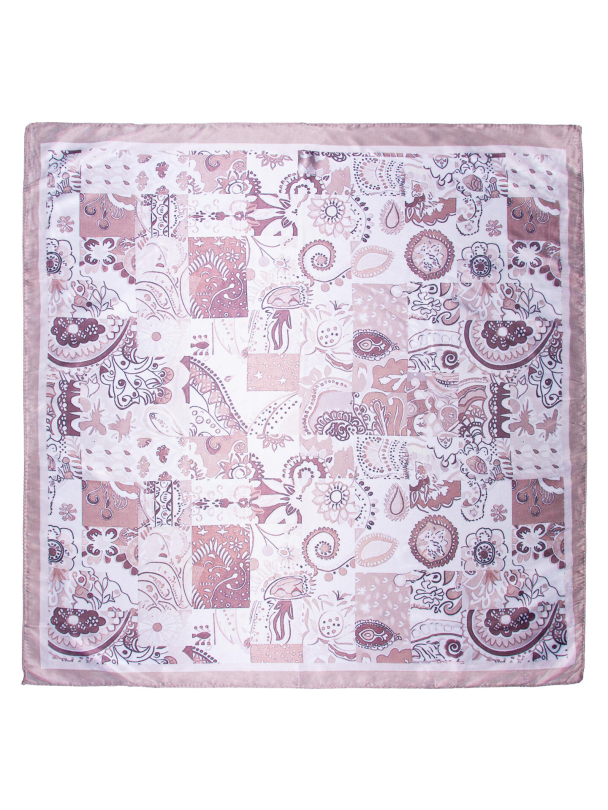 Skjerf Firkantetn 772518 Beige - Image 2