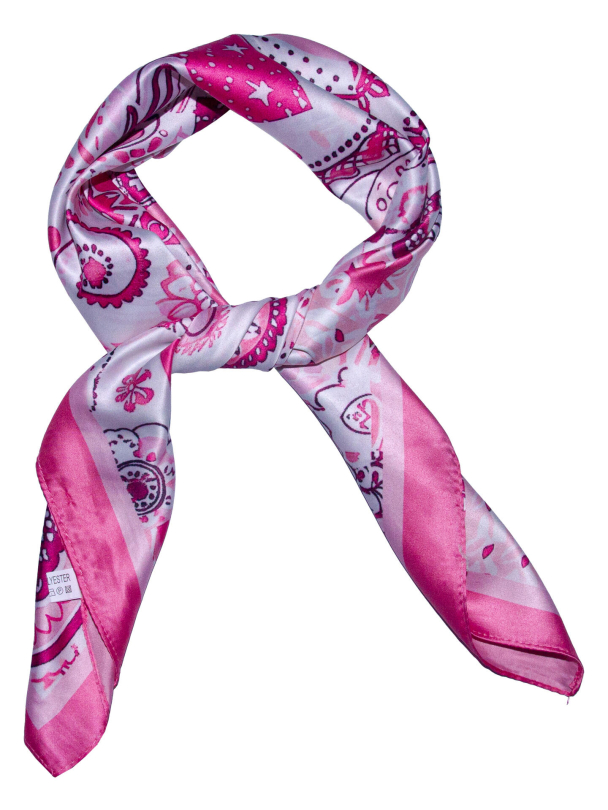 Skjerf Firkantet 772552 Rosa - Image 1