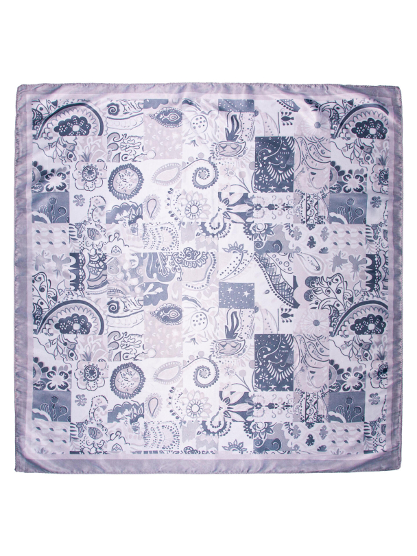 Skjerf Firkantet 772505 Grå - Image 2