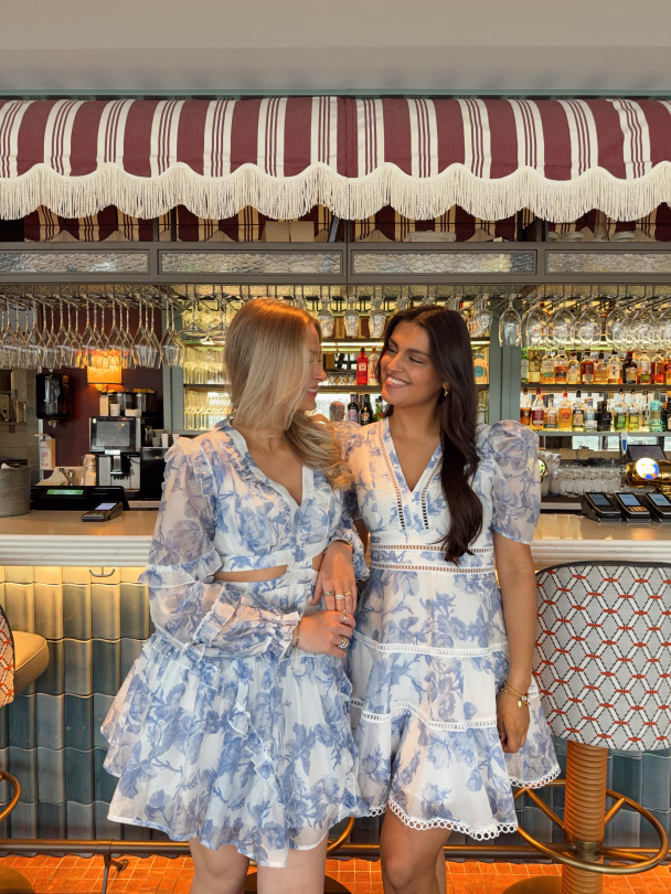 Kelly Mini Dress - Bluebell Bliss  - Image 6