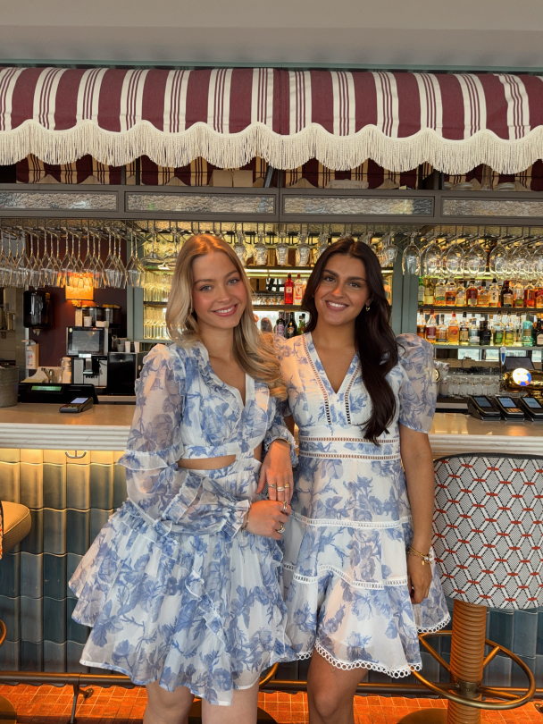 Emie Mini Dress - Bluebell Bliss - Image 4