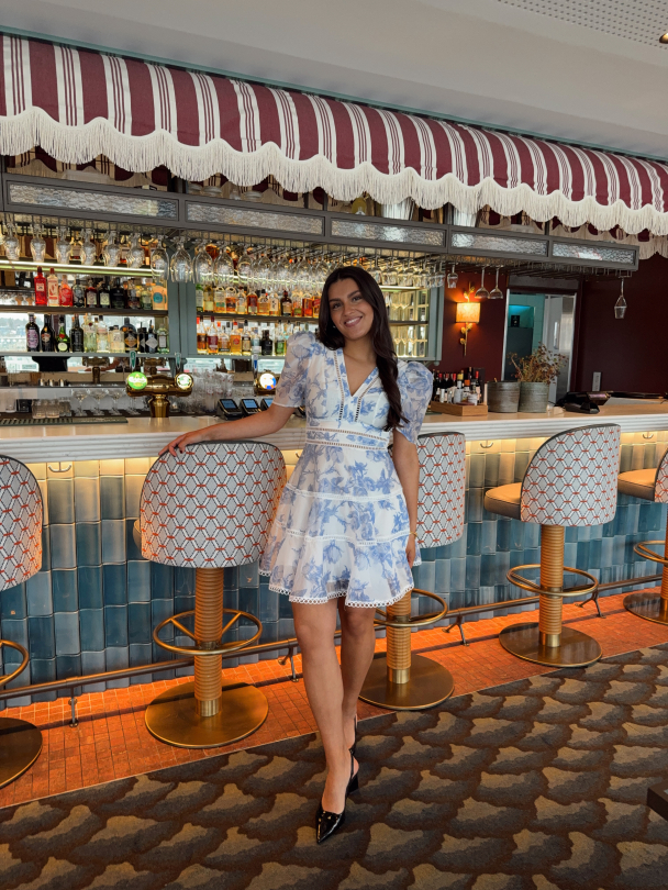 Emie Mini Dress - Bluebell Bliss - Image 8