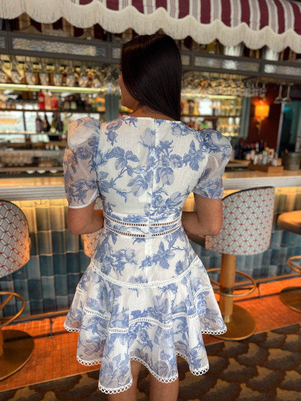 Emie Mini Dress - Bluebell Bliss - Image 9