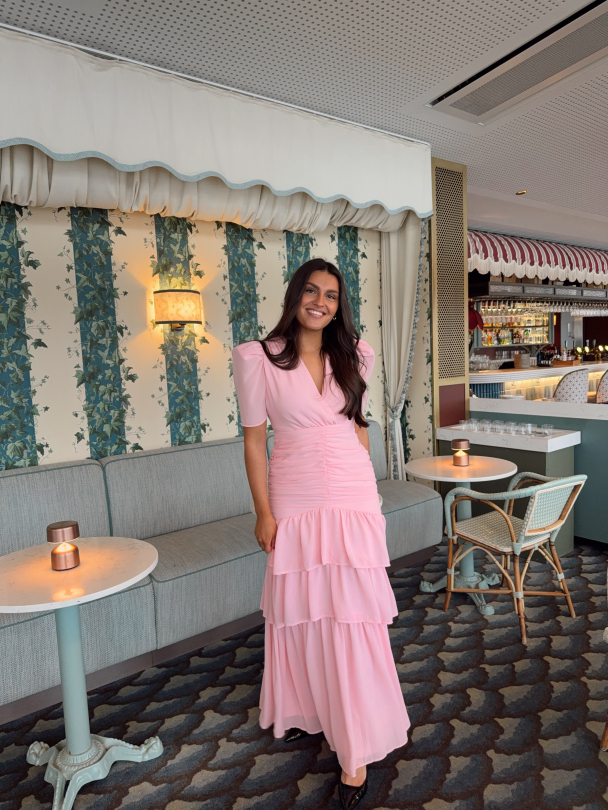 Jenna Maxi Dress - Pink  - Image 5