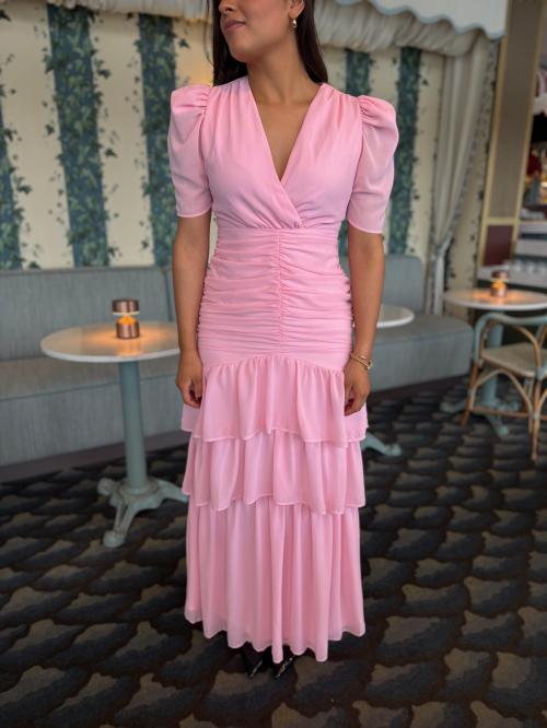 Jenna Maxi Dress - Pink 