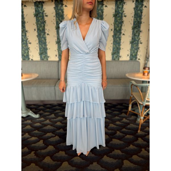 Jenna Maxi Dress - Light Blue 