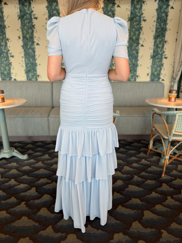 Jenna Maxi Dress - Light Blue  - Image 6