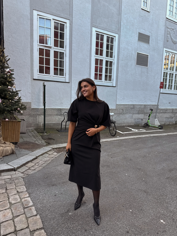 Liana Dress - Black - Image 5