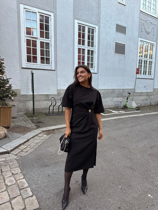 Liana Dress - Black - Image 6