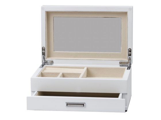 Smykkeskrin - Hvit & beige
