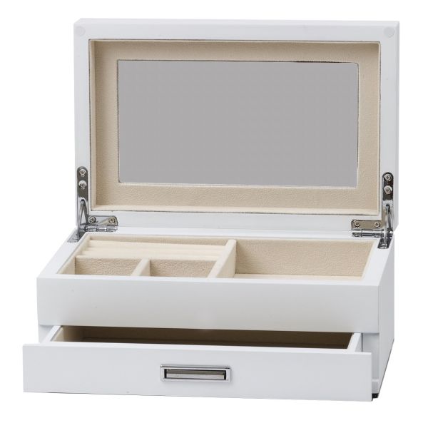 Smykkeskrin - Hvit & beige