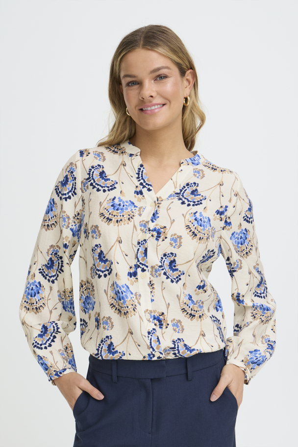 FRkalia Bluse Offwhite - Image 1