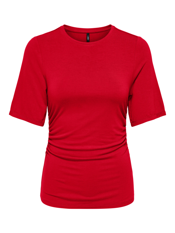 ONLFELINA S/S RUCHING TOP JRS - Image 1