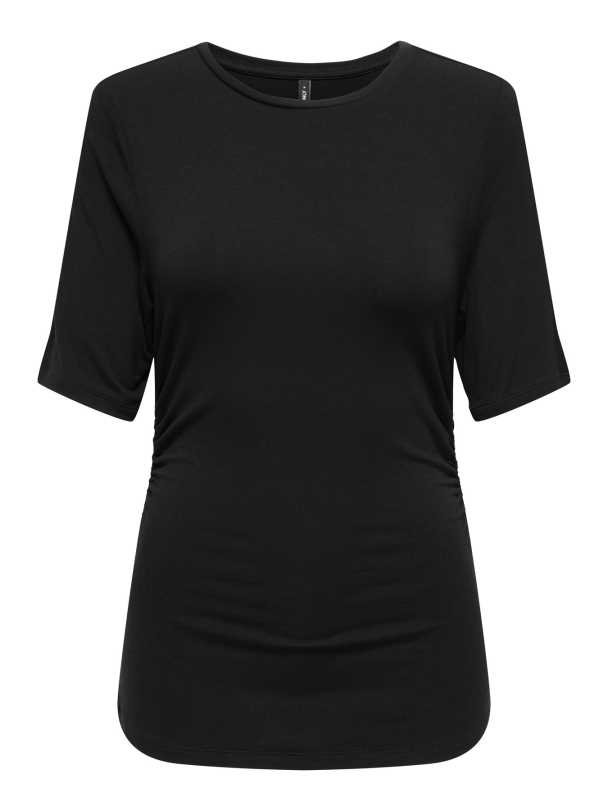 ONLFELINA S/S RUCHING TOP JRS - Image 1