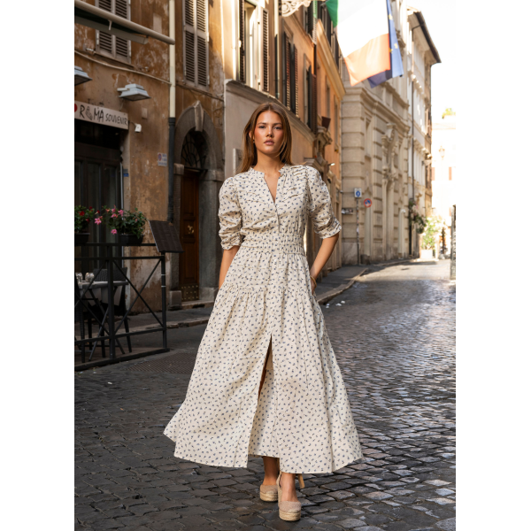 Fabienne Dress - Petite Florals 