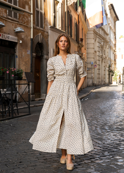 Fabienne Dress - Petite Florals 