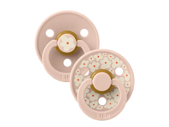 BIBS Colour str. 1 (0-6 mnd) - Naturgummi -  2 Pack