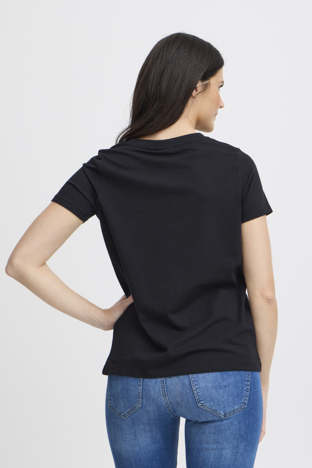 FRzashoulder T-skjorte Bomull Svart - Image 2