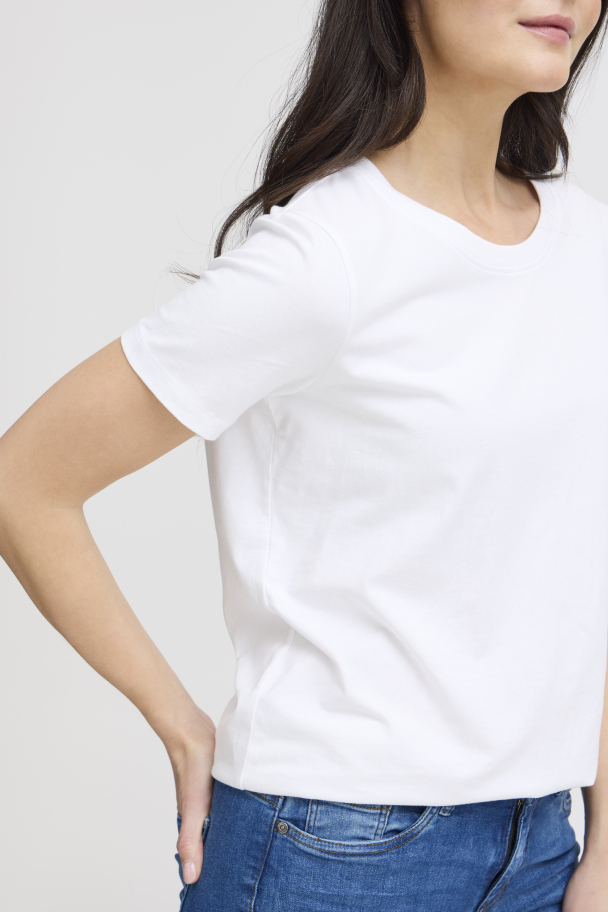 FRzashoulder T-skjorte Bomull Hvit - Image 2