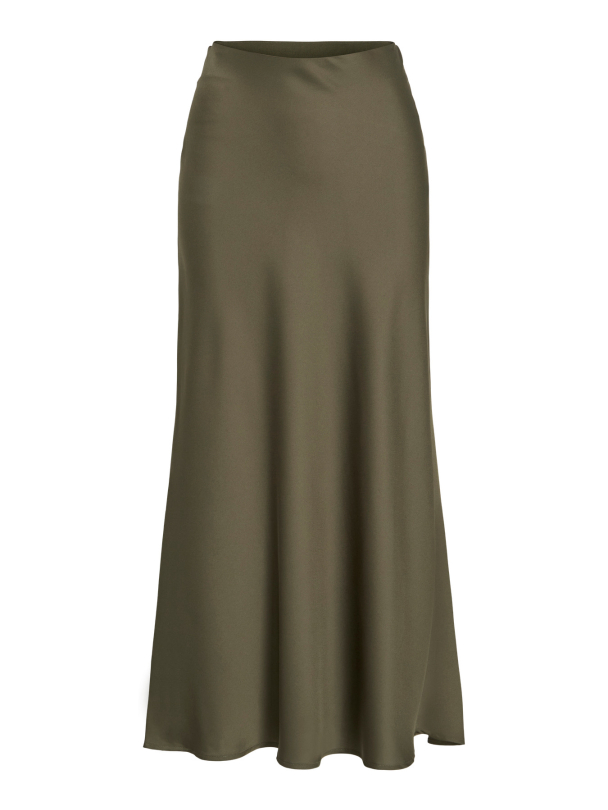 VIELLETTE HW MIDI SKIRT - NOOS Dusty Olive - Image 1
