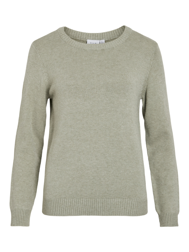 VIRIL O-NECK L/S KNIT TOP - NOOS - Image 1