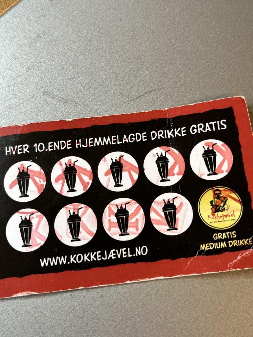  GRATIS iskaffe frappe milkshake 