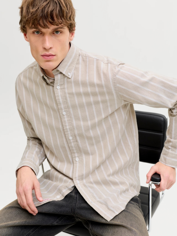 Harvey Oxford Shirt - Image 1