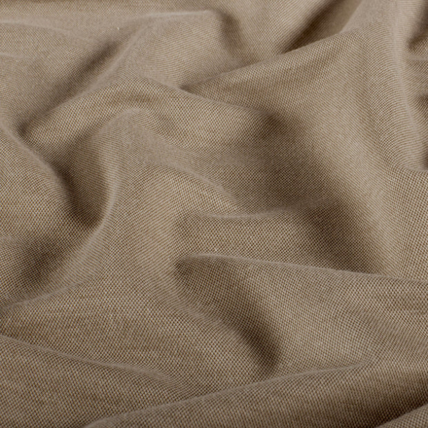 Viskosejersey melert Camel