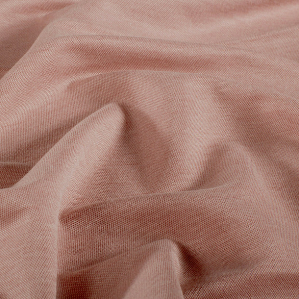 Viskosejersey melert rosa