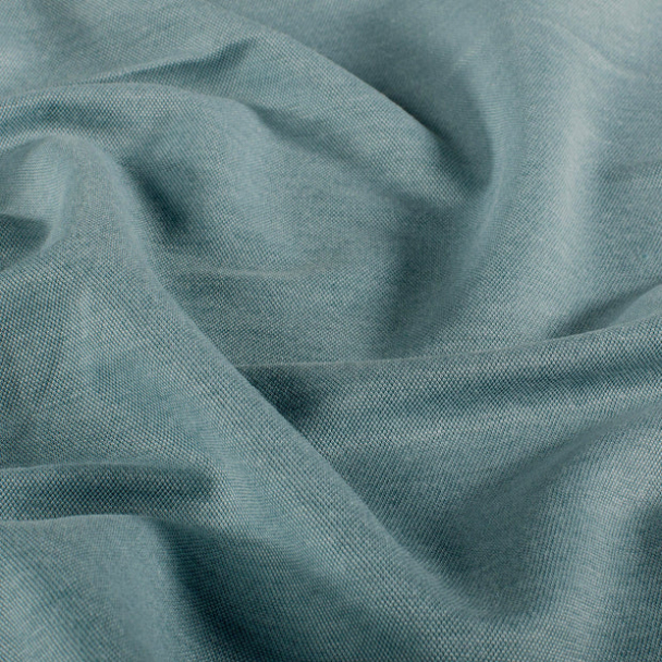 Viskosejersey melert Petrol