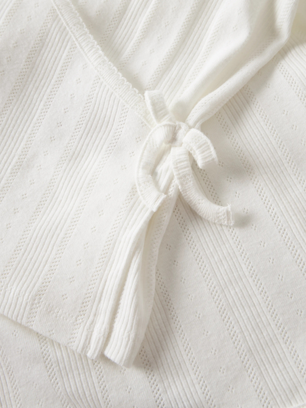 NLFHANNAH LS WRAP TOP - Image 3