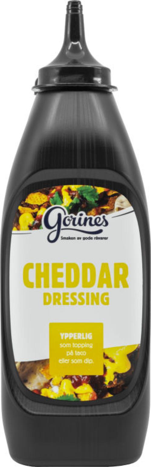 Cheddardressing 690ml Gorines
