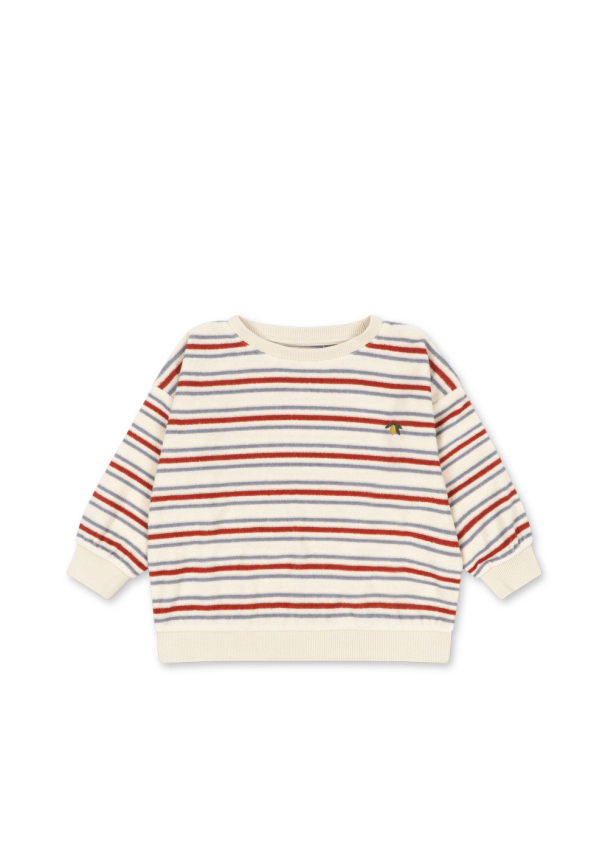 Itty Rib Sweat Shirt - Wind Stripe - Image 1