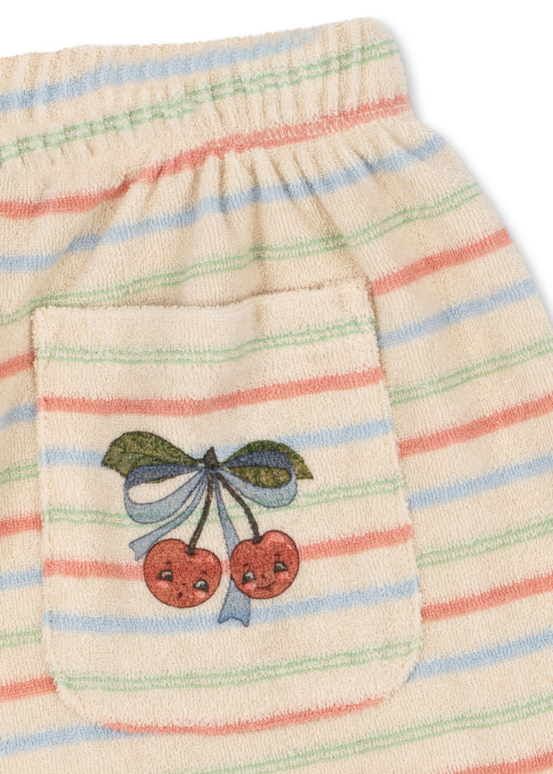 Itty Rib Sweat Pants - Confetti Stripe - Image 3