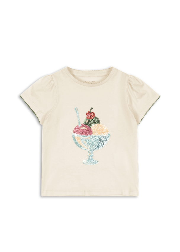 Famo Puff Tee - Buttercream - Image 1
