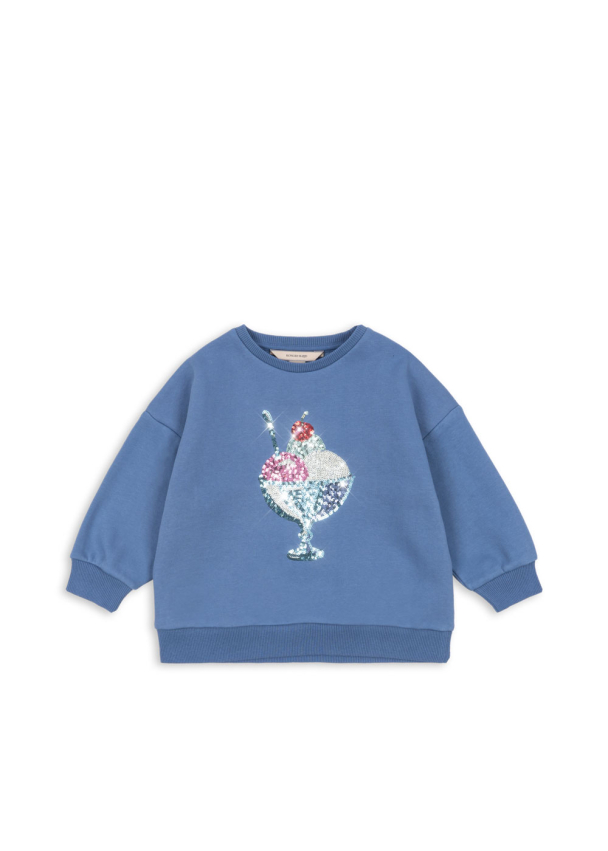 Loumilla Sweat Shirt - Colony Blue - Image 1
