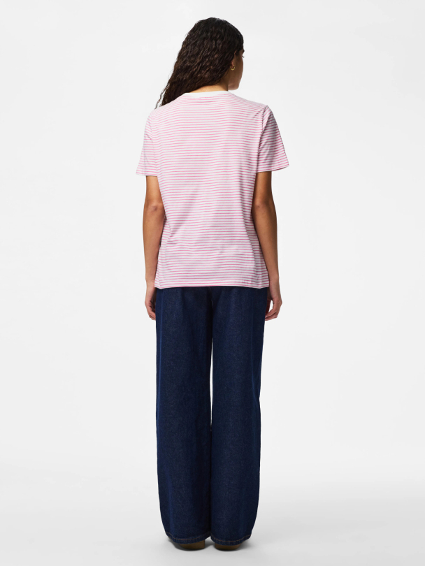 PCRIA SS TEE STRIPES JRS NOOS BC - Image 2