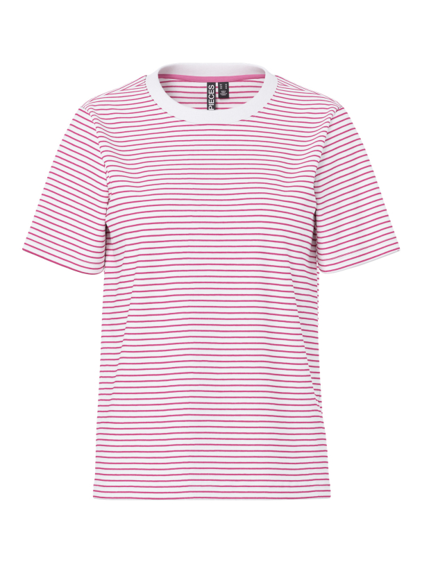 PCRIA SS TEE STRIPES JRS NOOS BC - Image 1