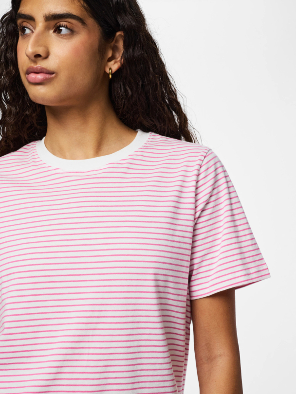 PCRIA SS TEE STRIPES JRS NOOS BC - Image 5