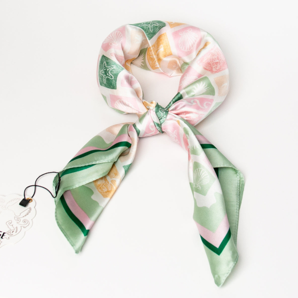 Rosenvinge mønstret silkeskjerf