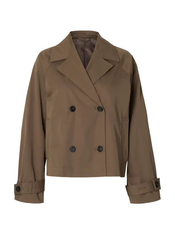 Cilo Short Trenchcoat - Image 2