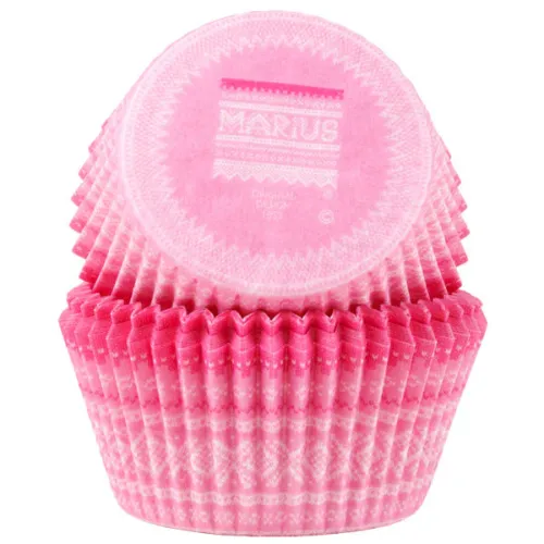 Muffinsform STD Marius Lyserosa, 50 stk