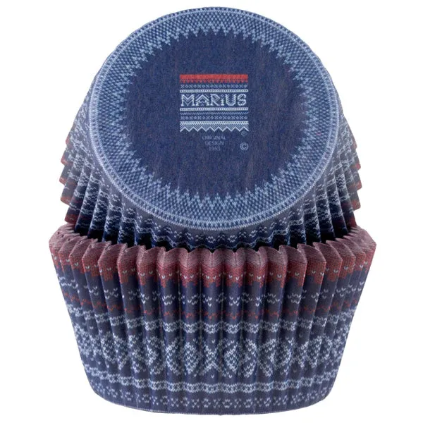 Muffinsform STD Marius Blå, 50 stk